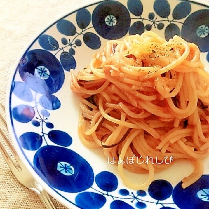 トマトジュースで簡単!トマツナスパゲティー